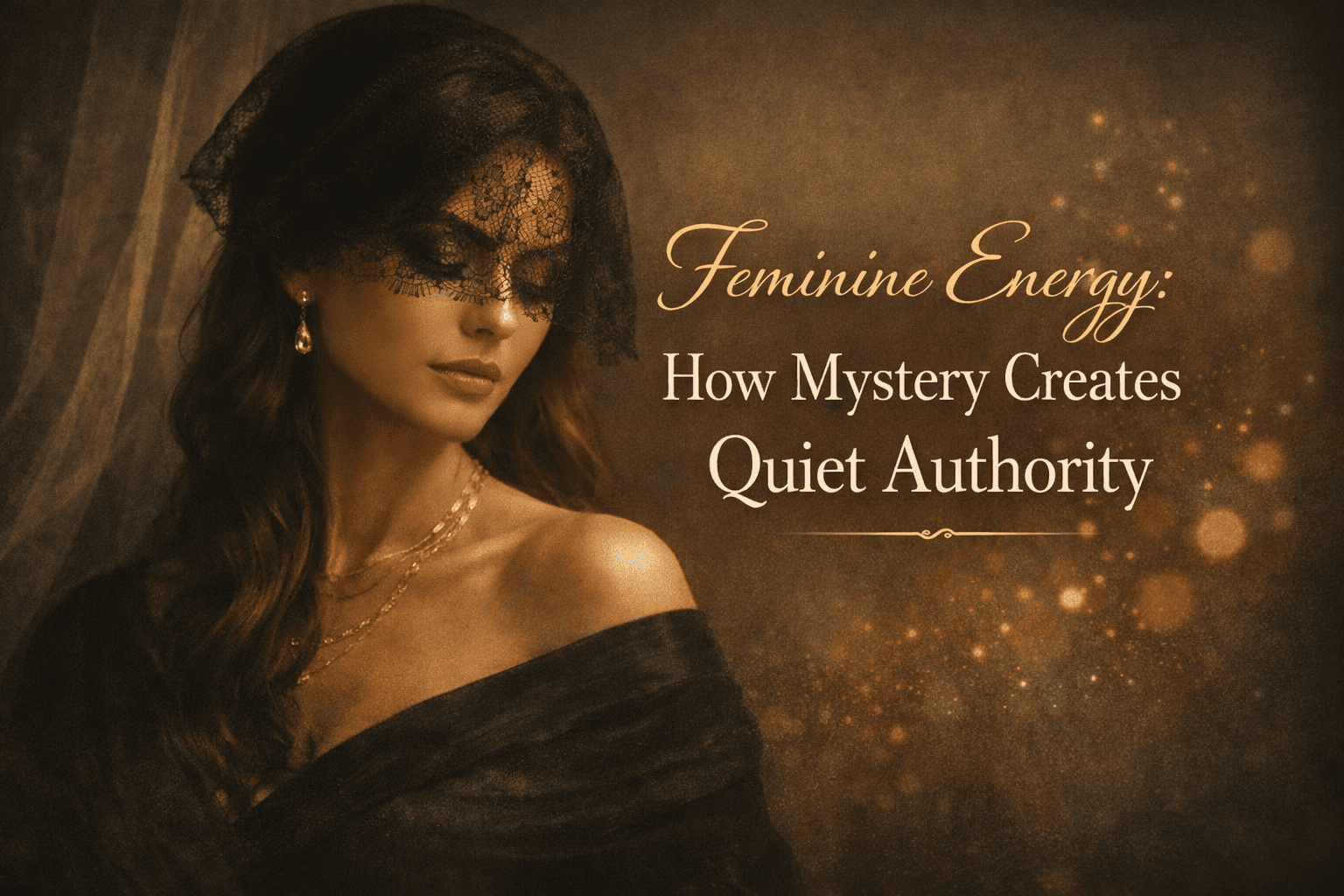 Feminine Energy: How Mystery Creates Quiet Authority quiet authority